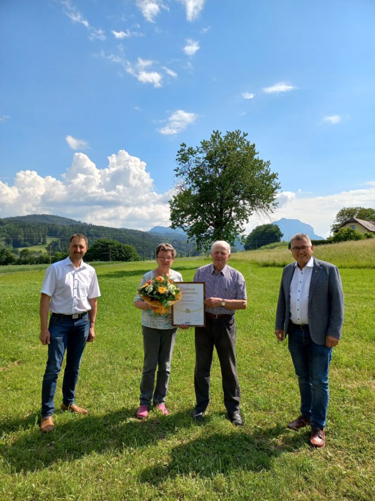 Gusti und Sepp Klinglmair feierten Goldene Hochzeit