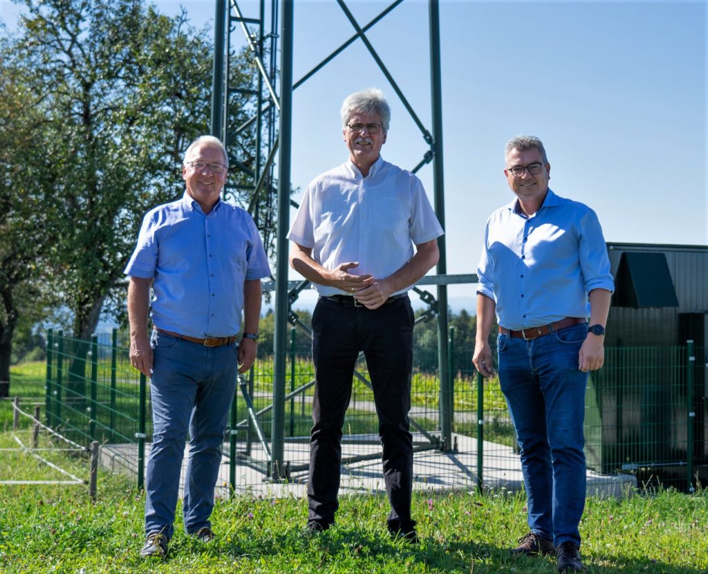 NUN IST ES FIX:  MOBILFUNKSENDER FÜR HAGENMÜHLE!