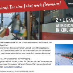 2+1 Gratis Weihnachtsaktion in Kirchham