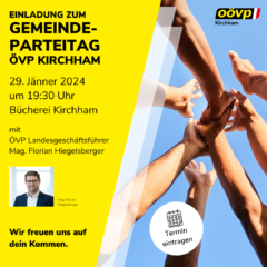 Einladung zum ÖVP Gemeindeparteitag